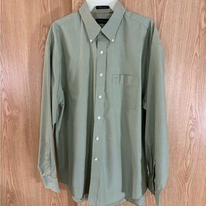 Van Heusen Olive Casual Button-Down Shirt